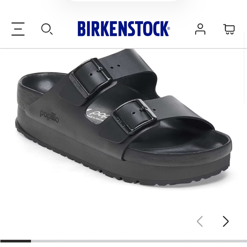 Birkenstock papilllio size 5 NWOT- 36 platform - Picture 6 of 8